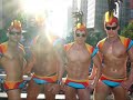 shots and pictures of gay pride parade, s�o paulo - brazil, june 2007. gogo boys, shemale, gays, lesbians and people watching.
the biggest parede of the world. music: paris hilton - turn it up - peter rauhofer reconstruction mix