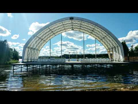 65' x 28' Events and Entertainment Fabric Structure