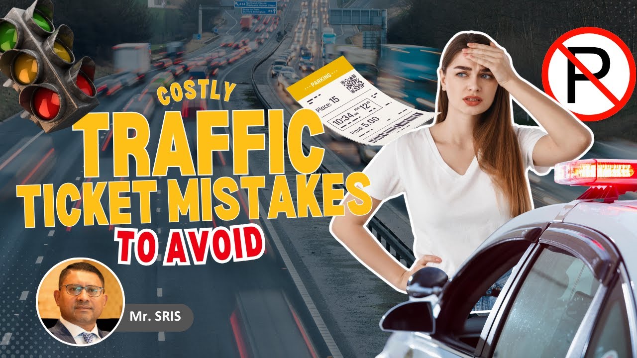 Costly Traffic Ticket Mistakes You Must Avoid