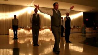 Lord Of The Dance Groom & His Mates Perform Amazing Dance At His Wedding