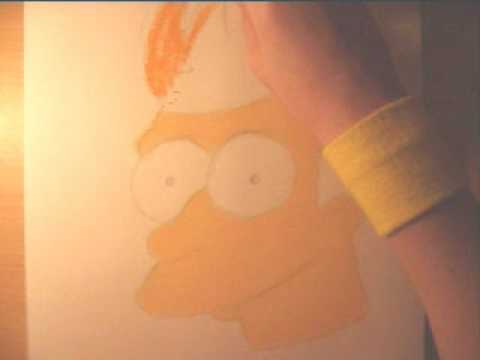 how to draw philip j fry