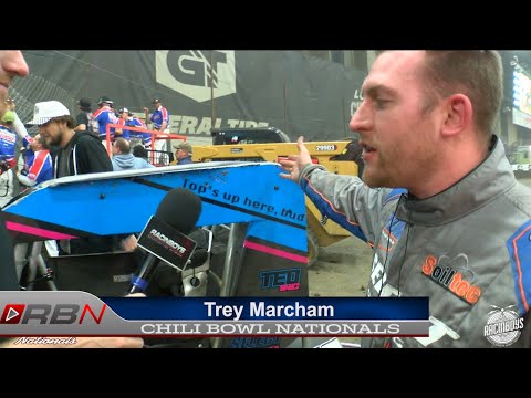 Trey Marcham has a few things to say about Aaron Reutzel Night #1 Chili Bowl