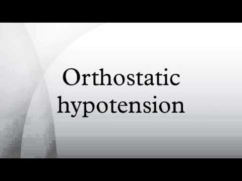 how to relieve orthostatic hypotension