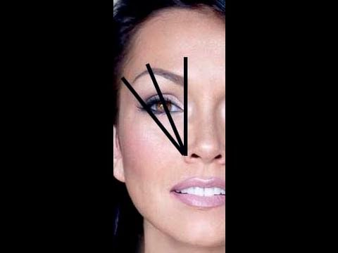 how to properly tweeze eyebrows