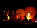 Llangollen Hot Air Balloon Festival 2009: First part of Night Glow.