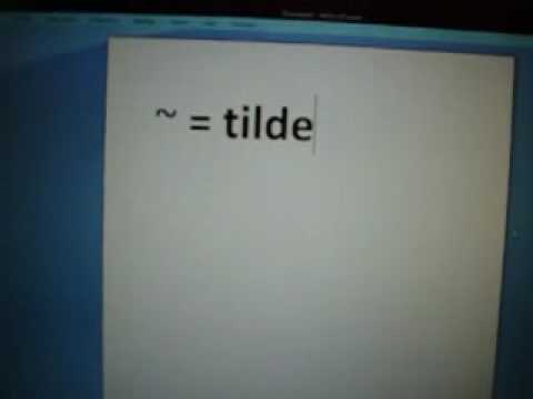 how to type n with tilde on hp laptop