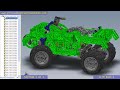 VIRTUAL LEGO TECHNIC MODEL VLTM 8435-2 PARTS LOCATION SECTION 1 OF 2