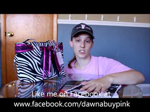 Pink Zebra Party Bag