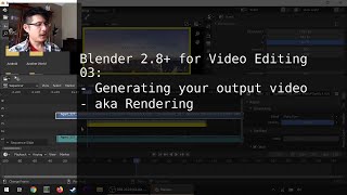 Exporting to MP4 Video in Blender 28+s Video Seque