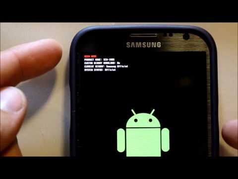 how to remove odin mode galaxy y