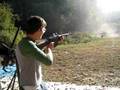 me shooting a bar browning automatic rifle