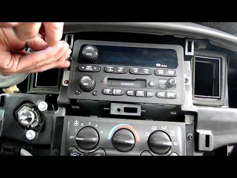 Chevrolet Impala Radio Removal