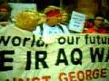 apec[bush protest]lock the school gates