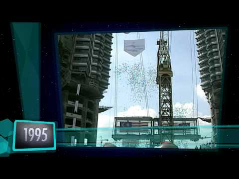 how to draw klcc twin tower