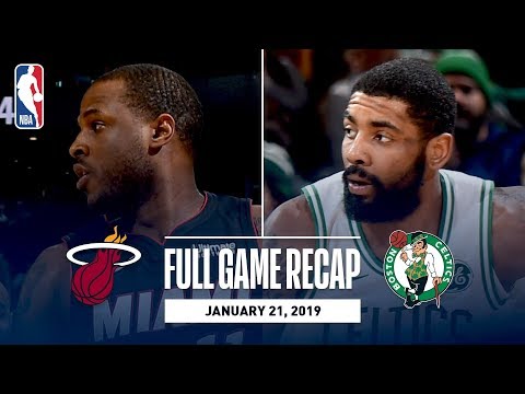 Video: Full Game Recap: Heat vs Celtics | Kyrie Irving Records A New Career-High 8 Steals