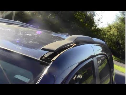 How to Remove Install Roof Rack Utility Bars on 2008 Chevy Equinox