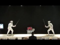 High end sabre fencing: the final of the men's sabre World Cup Warsaw 2011