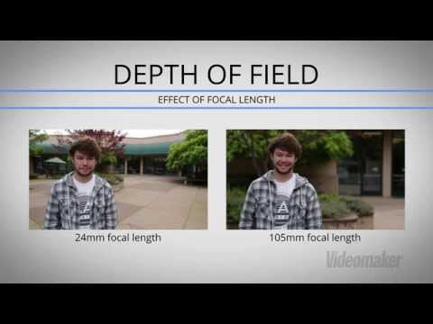 how to control depth of field