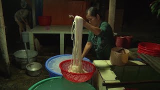 An toàn thực phẩm: Nguy hại từ việc sản xuất bún bẩn