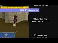 Runescape - Sosolid2k Gets 99 Defence (re-upload)