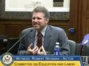 National Service Hearing: Robert Newman testimony