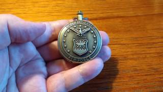 Changing the battery on a cheap pocket watch