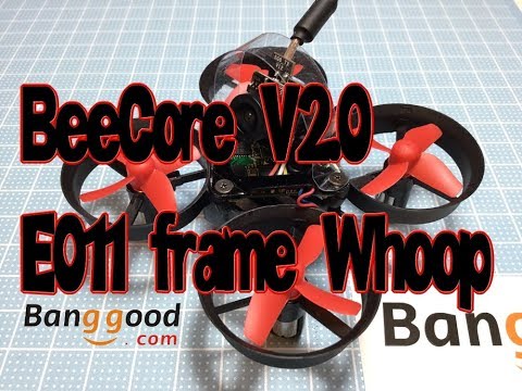 BeeCore V2 0 + E011 frame +Turbowing 5 8G Whoop