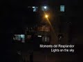 TERREMOTO LIMA PERU Y RESPLANDOR- EARTHQUAKE