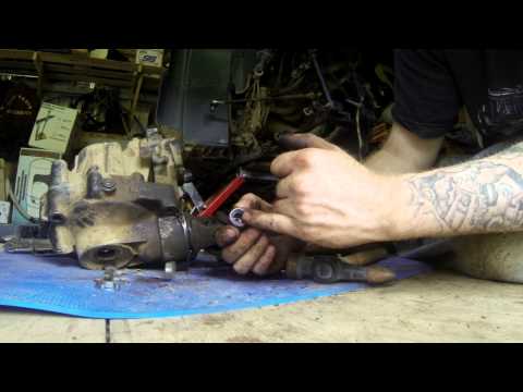 how to rebuild front differential