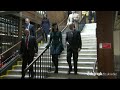 on a visit to baker street tube station, the duchess of cambridge receives a gift every pregnant woman travelling on london transport needs - a 