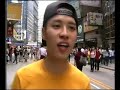 Free Hugs In Causeway Bay Hong Kong 21-4-2007