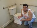 laying tile in bathroom