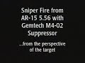 AR15 with Gemtech M4-02512 AR15 with Gemtech M4-02512