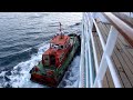 Harbour captain boarding Windstar Windspirit