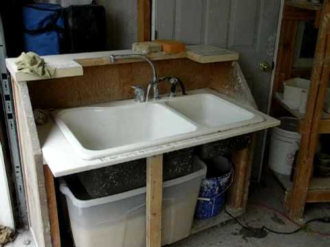 how to build a portable sink