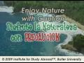 Enjoy Nature with Caution | Disfrate la Naturaleza con Precaucion