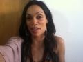 Rosario Dawson curates YouTube (star of Girl Walks Into A Bar)