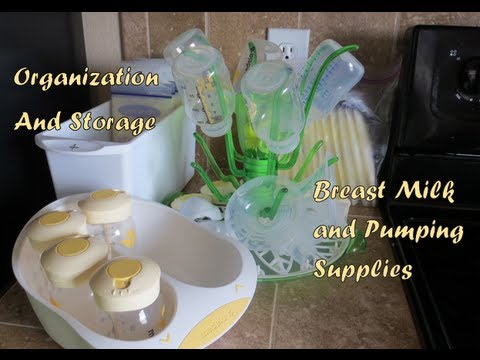 how to drain breast milk with pump