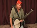 Playing different types of music on the banjo