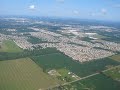 Preparing to land at Columbus, Ohio International Airport