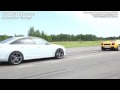 HD: MTM RS6 Sedan vs BMW M5 Evosport headers, Dinan muffler, ECU and RPI Scoops x 2 Races
