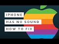 How To Get Sound Back On Iphone 6