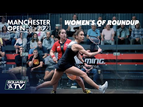 Squash: Manchester Open 2021 - Women's QF Roundup