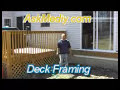 Basic deck framing