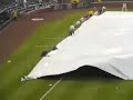 The Amazing Flying Tarp - Coors Field