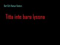 Roligt som fan typ bert