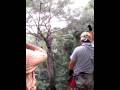 videos de Cheron ziplining at Flight of the Gibbon