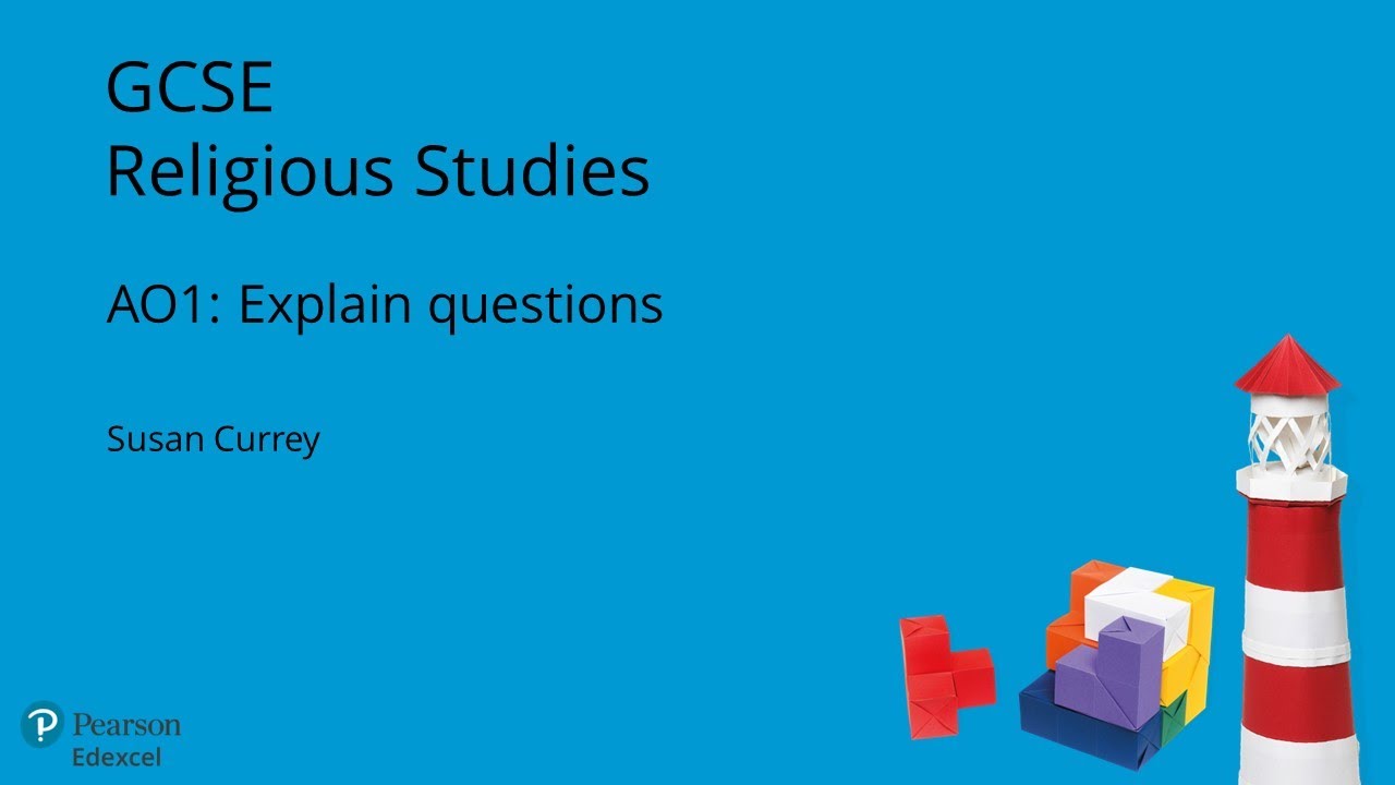 Pearson Edexcel GCSE Religious Studies: AO1 Explain questions