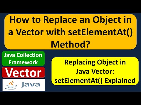 how to use vector in java