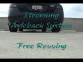 Stromung exhaust axleback for 07 nissan altima 2.5 & 3.5